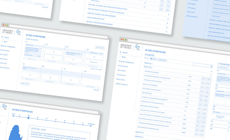 Wireframes Studyguide voor ITC