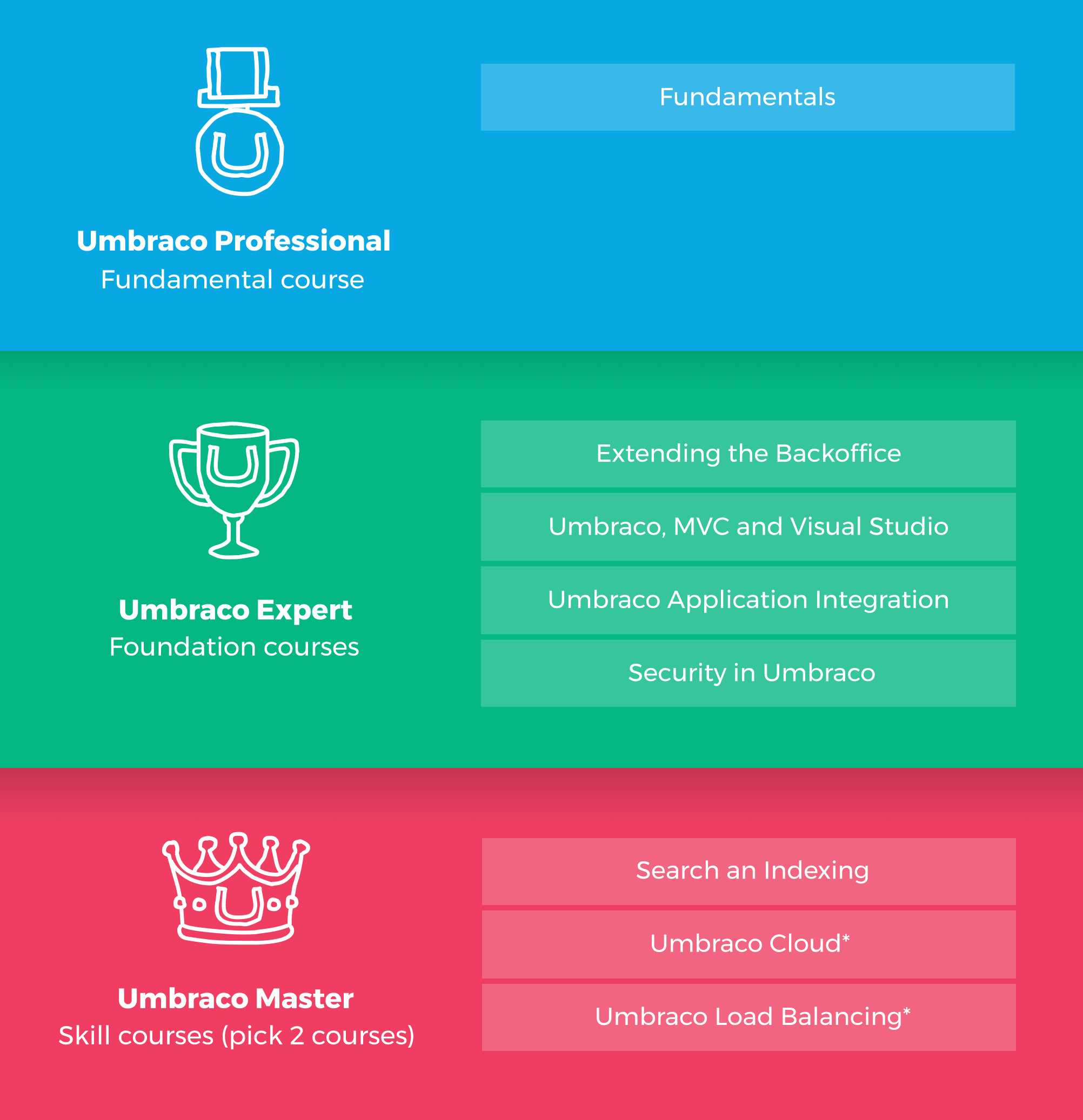 Certificaten en titels: Word Umbraco Master