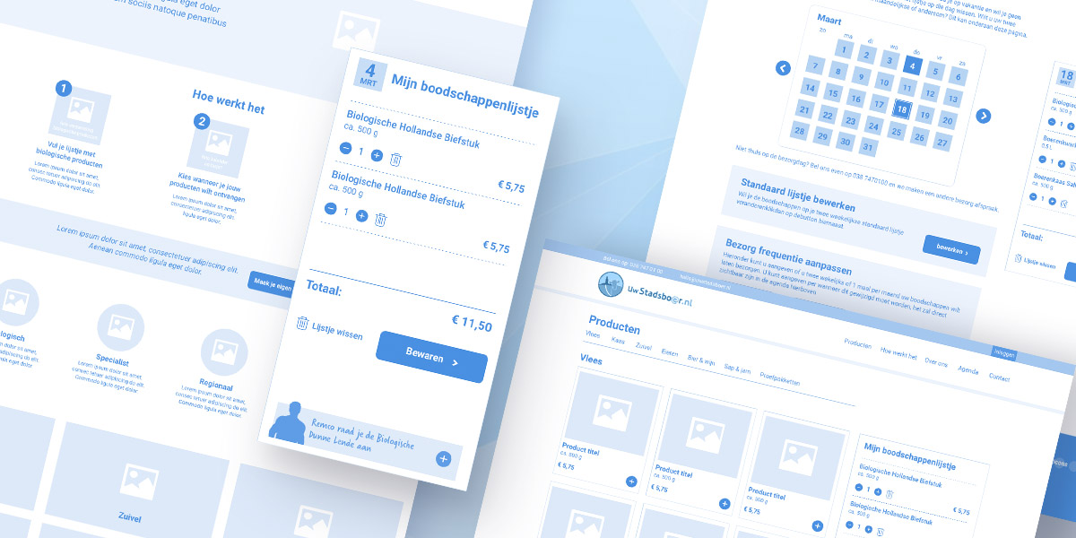 Wireframes website